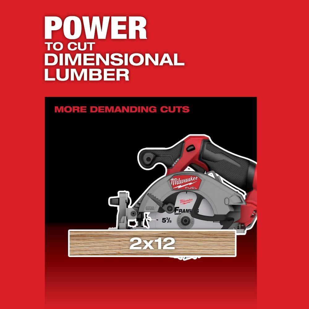 Milwaukee M12 Fuel 12V 5-3/8" Cordless Saw
