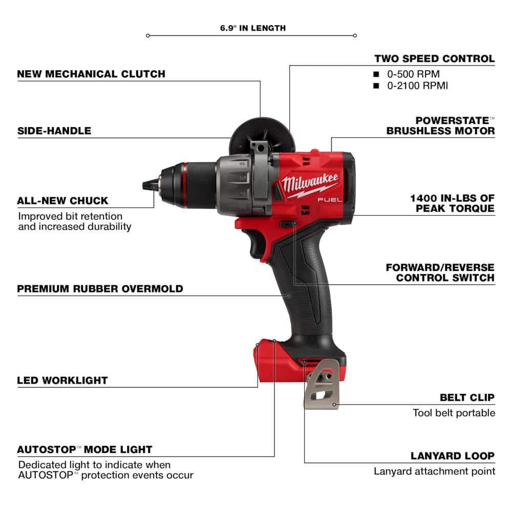 Milwaukee M18 1/2" Hammer Drill/Driver