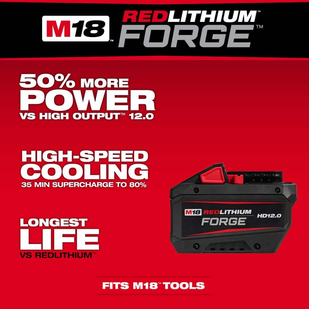 M18 18V REDLITHIUM FORGE HD 12.0 Ah Battery