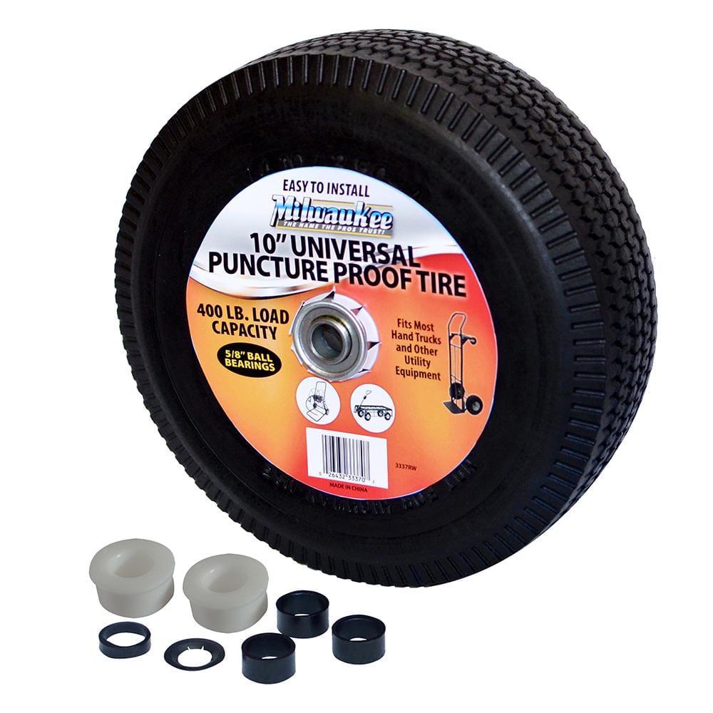 10 in. Flat Free Wheel Part