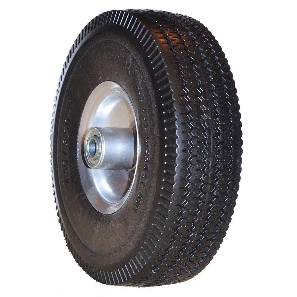 10 in. Flat Free Wheel Part