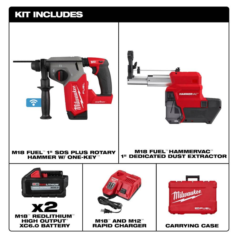 M18 FUEL ONE-KEY 18V SDS-Plus Rotary Hammer