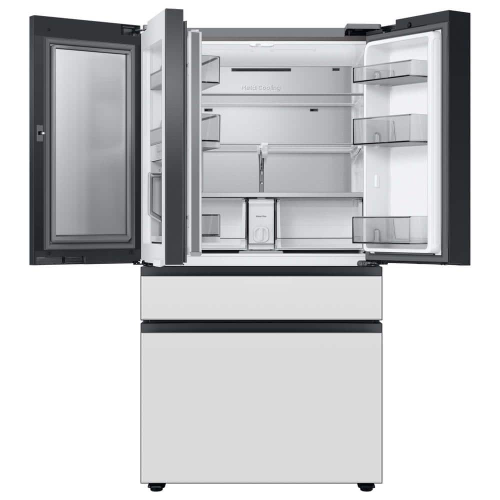 Bespoke 4-Door Smart Refrigerator w/ Bev Center