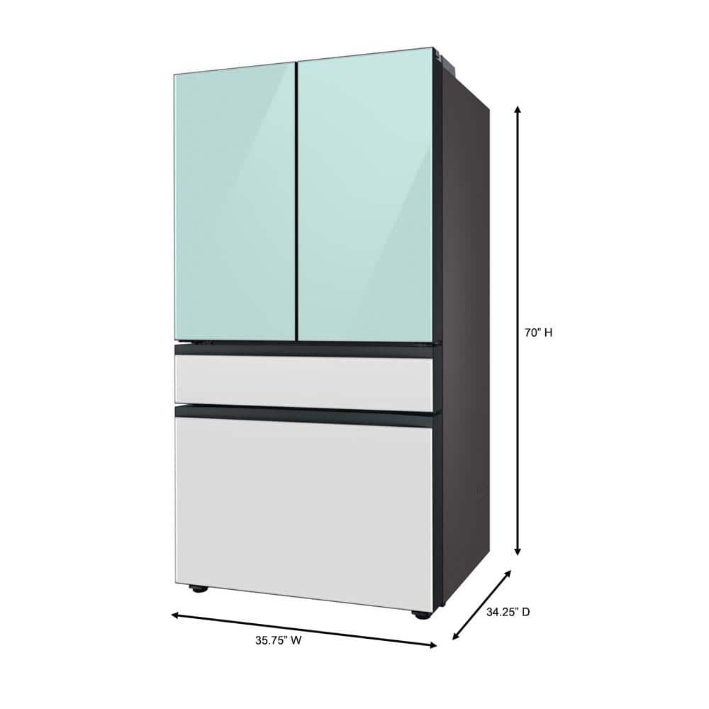 Bespoke 4-Door Smart Refrigerator w/ Bev Center