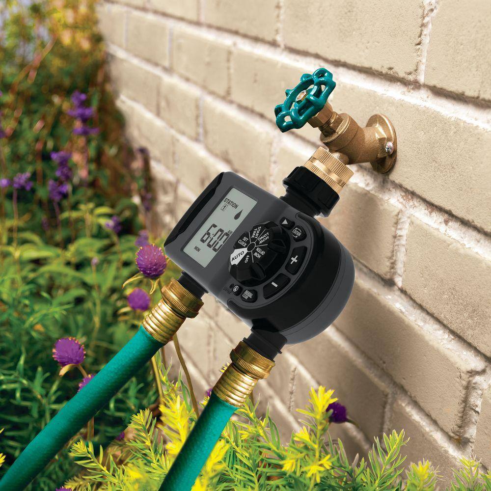 2-Outlet Hose Faucet Timer