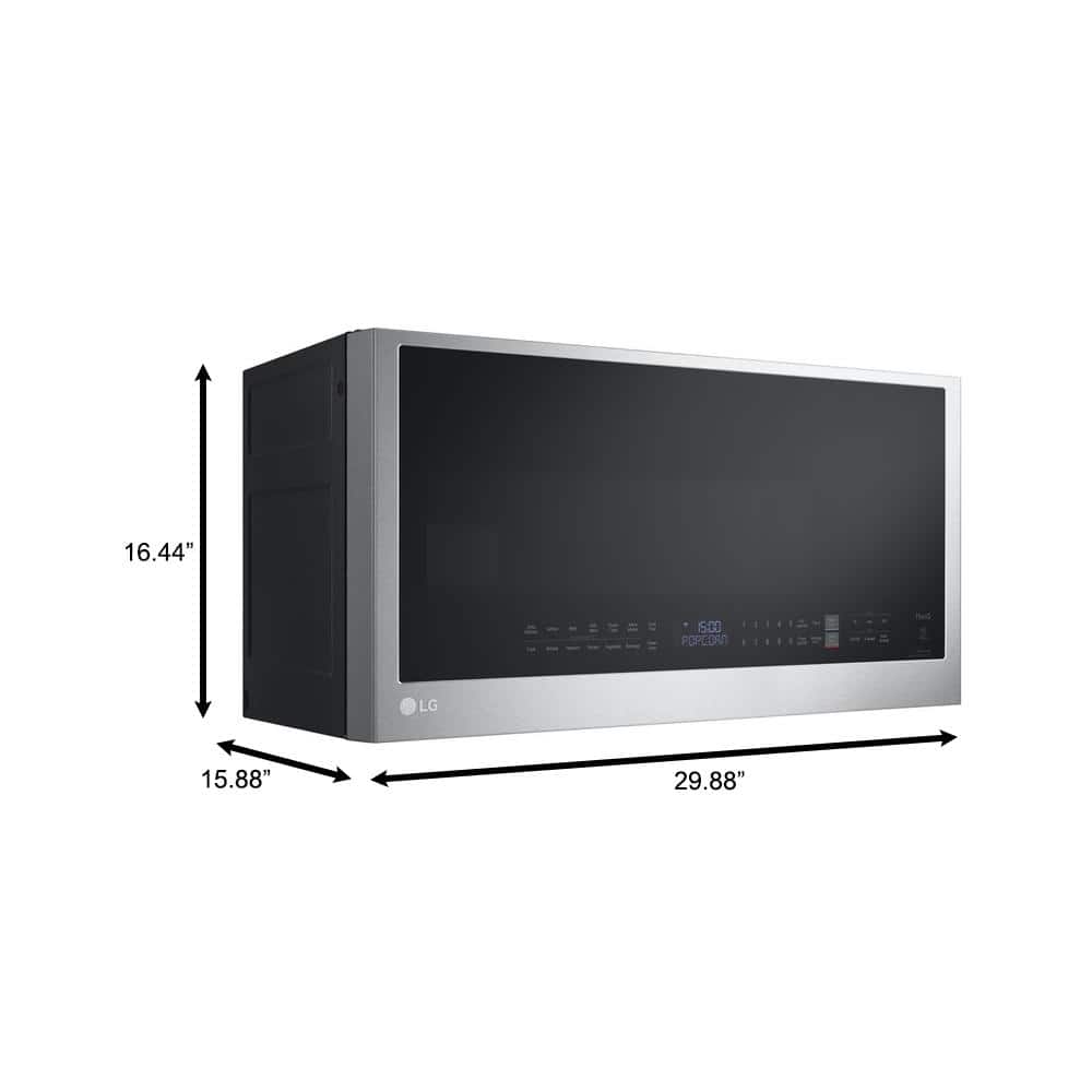 30 in. 2 cu. ft. Microwave, 1,050W Steel