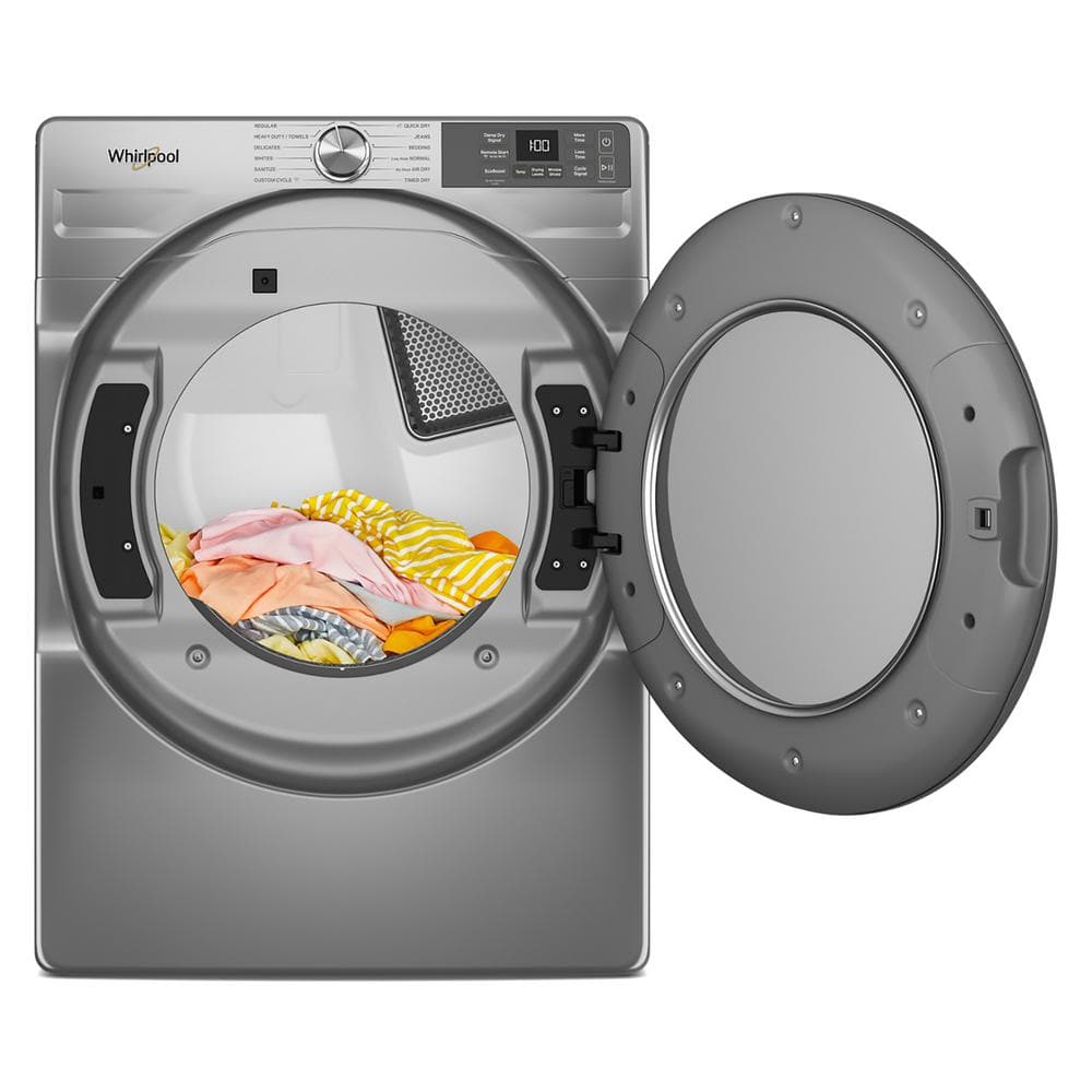Whirlpool 7.4 cu. ft. Electric Dryer in Silver