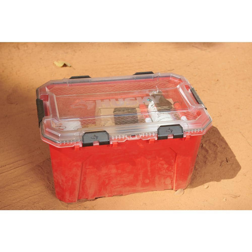 Husky 20-Gal. Stackable Storage Container