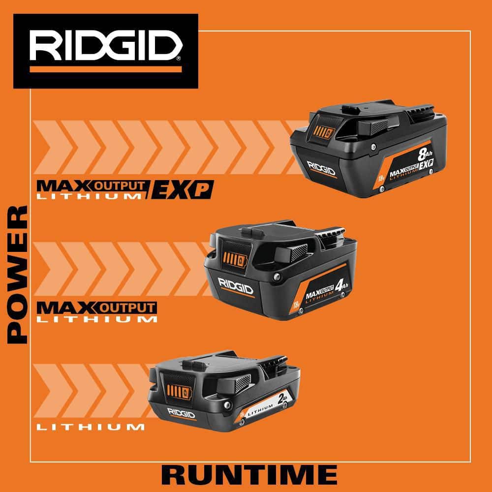18V 8.0 Ah MAX Output EXP Lithium-Ion Battery