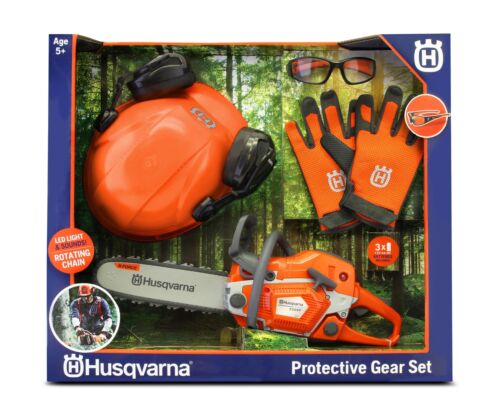 Husqvarna 531099502 550XP Toy Chainsaw and PPE Kit