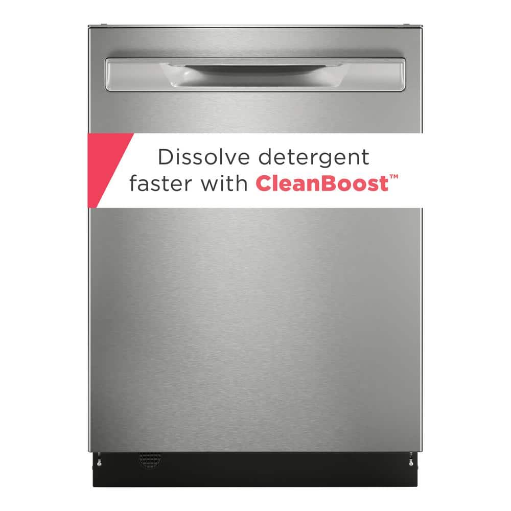 24 in Stainless Steel Dishwasher, 7 Cycles
