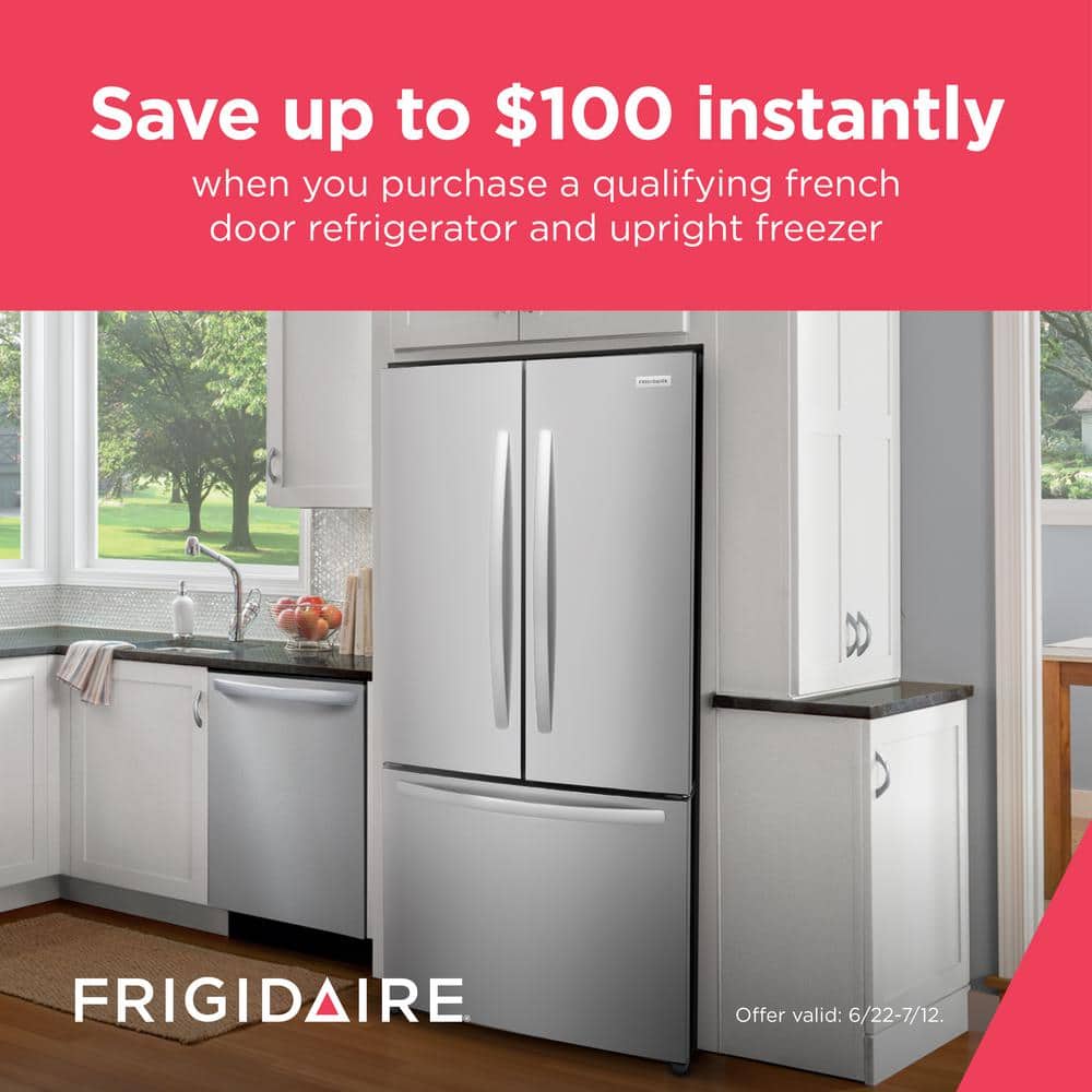 27.8 cu. ft. French Door Refrigerator in SS