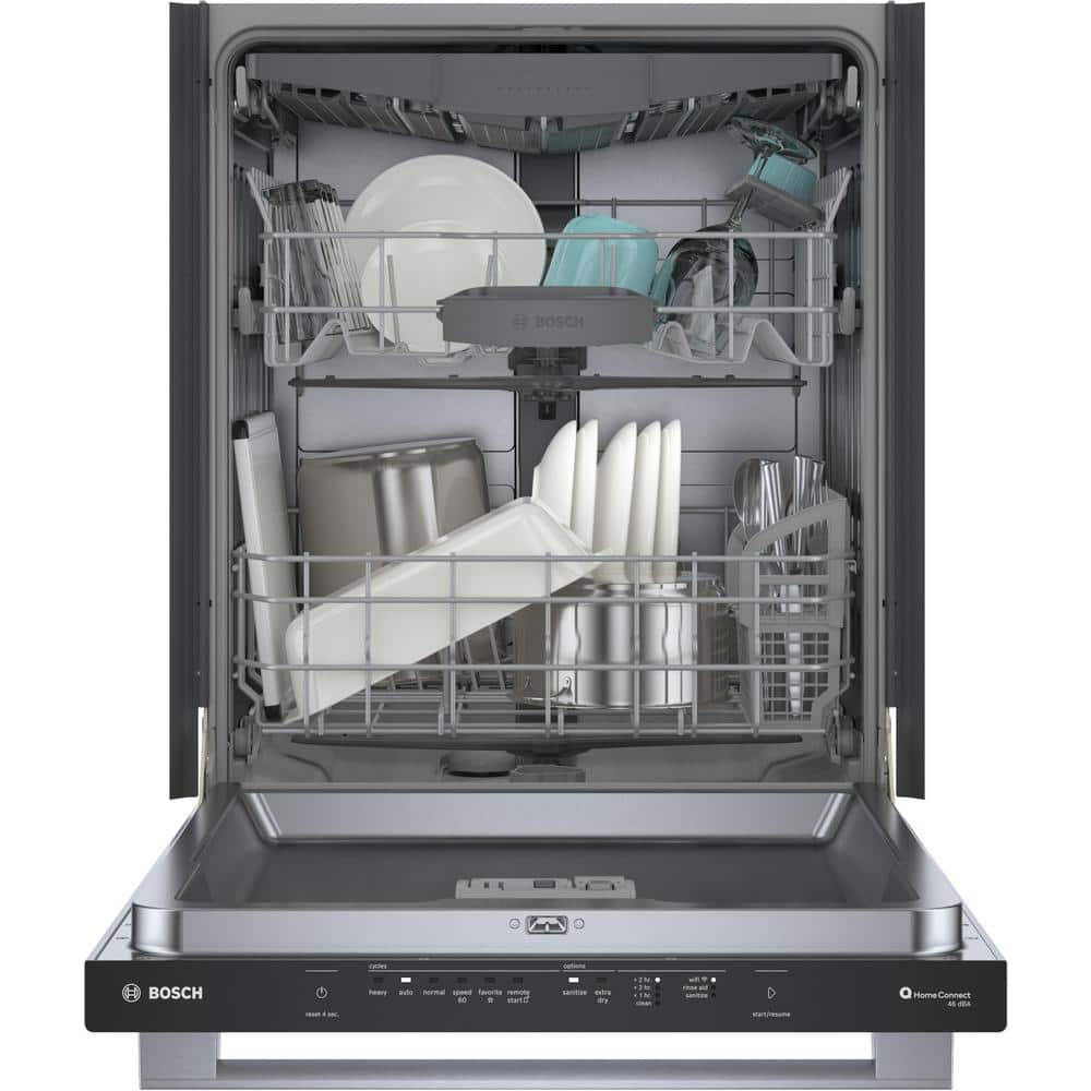 24 in. Stainless Steel Tall Tub Dishwasher, 46 dBA