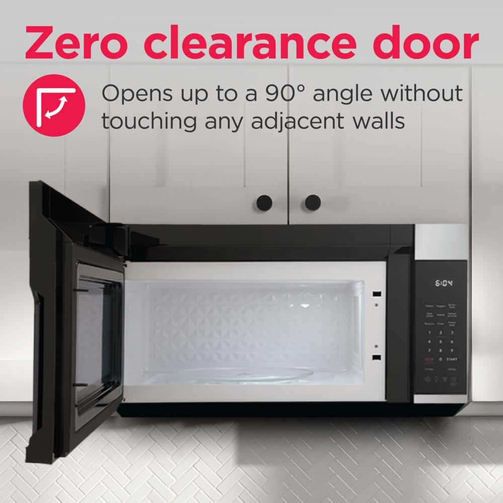 1.8 cu ft Over Range Microwave Stainless
