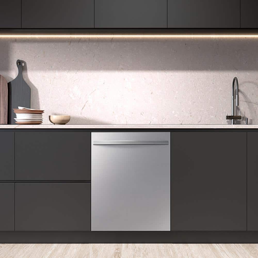 Fingerprint Resistant Dishwasher, 3rd Rack