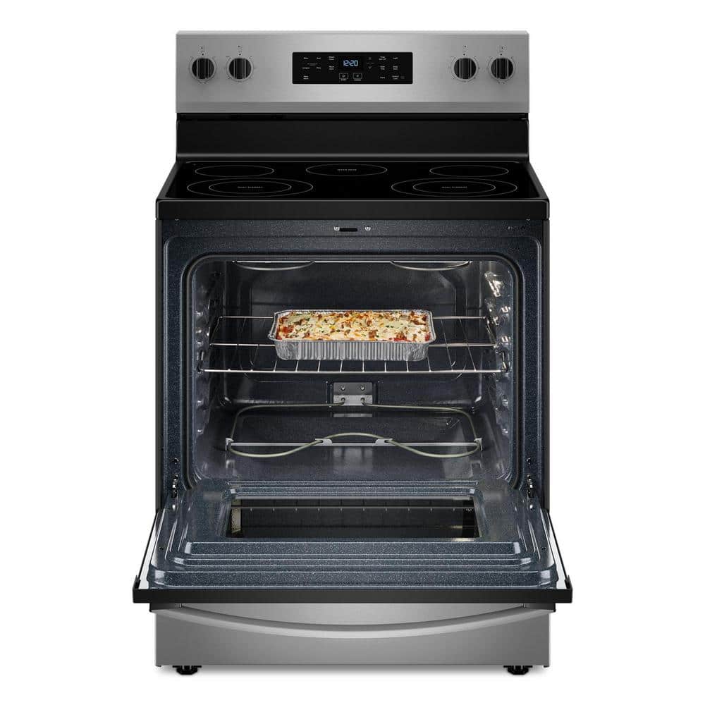 Whirlpool 30 in. 5 Burner Freestanding Electric Range