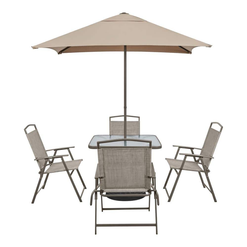 StyleWell Amberview 6Pc Steel Square Set