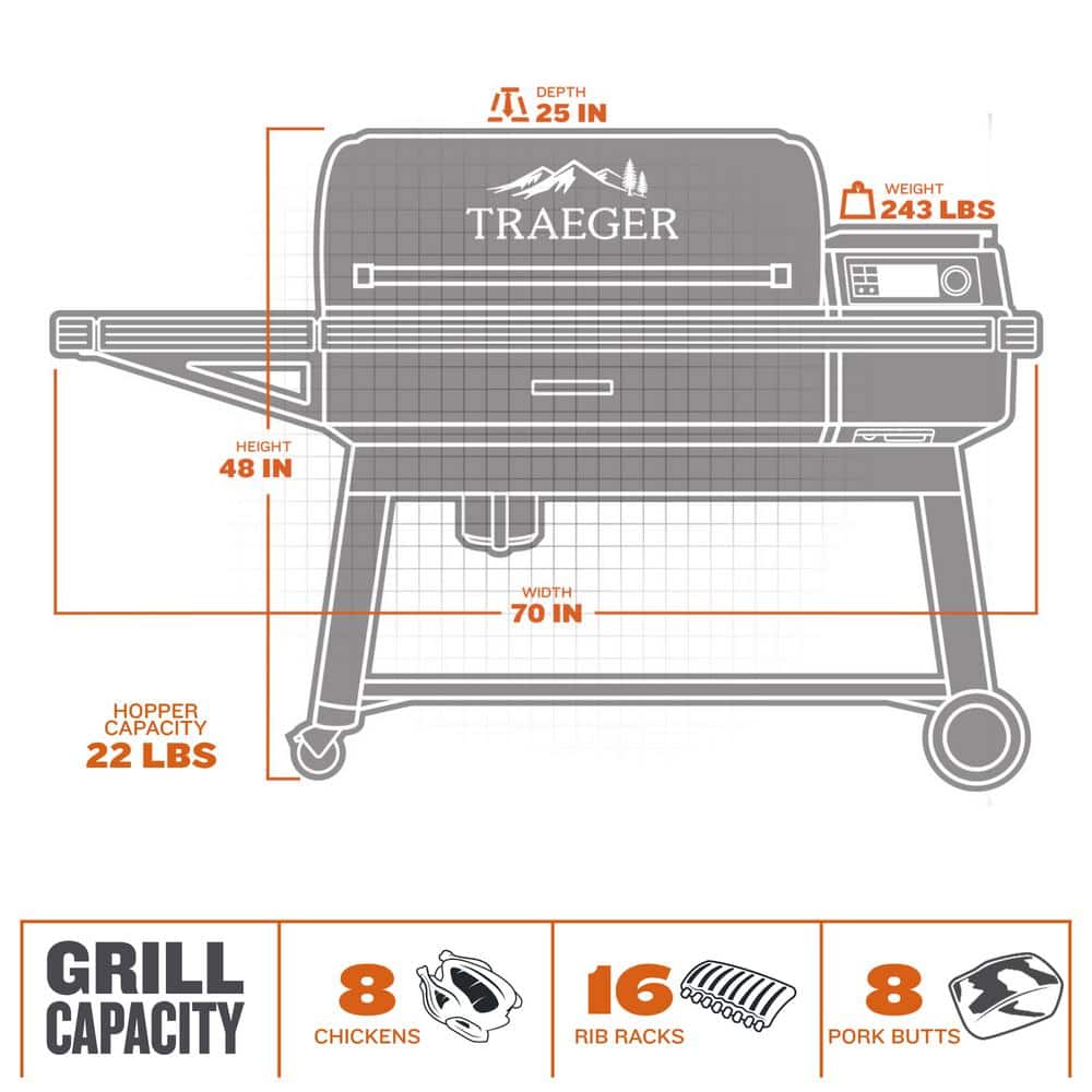 Ironwood XL Wi-Fi Grill & Smoker - Black