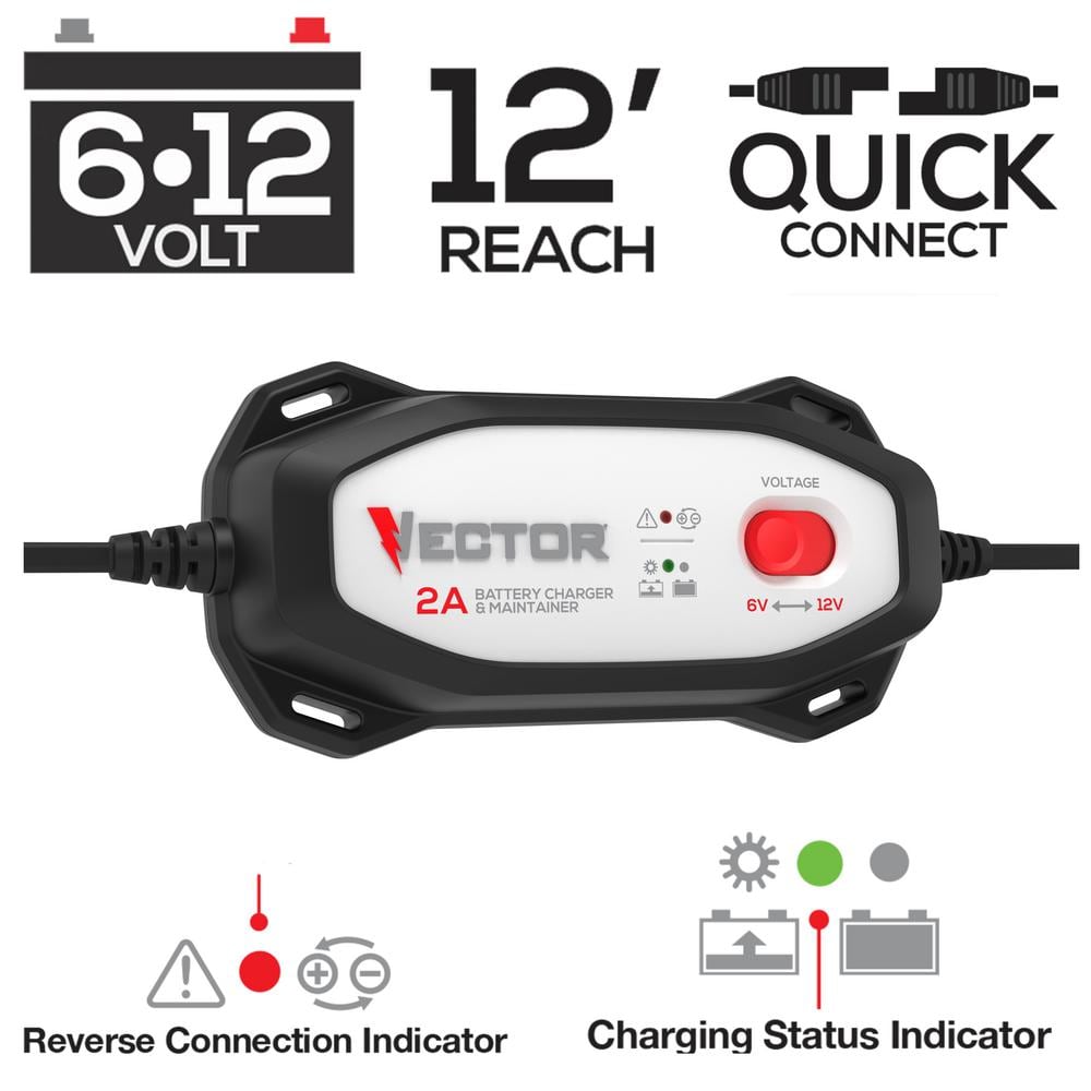 2 Amp Battery Charger/Maintainer
