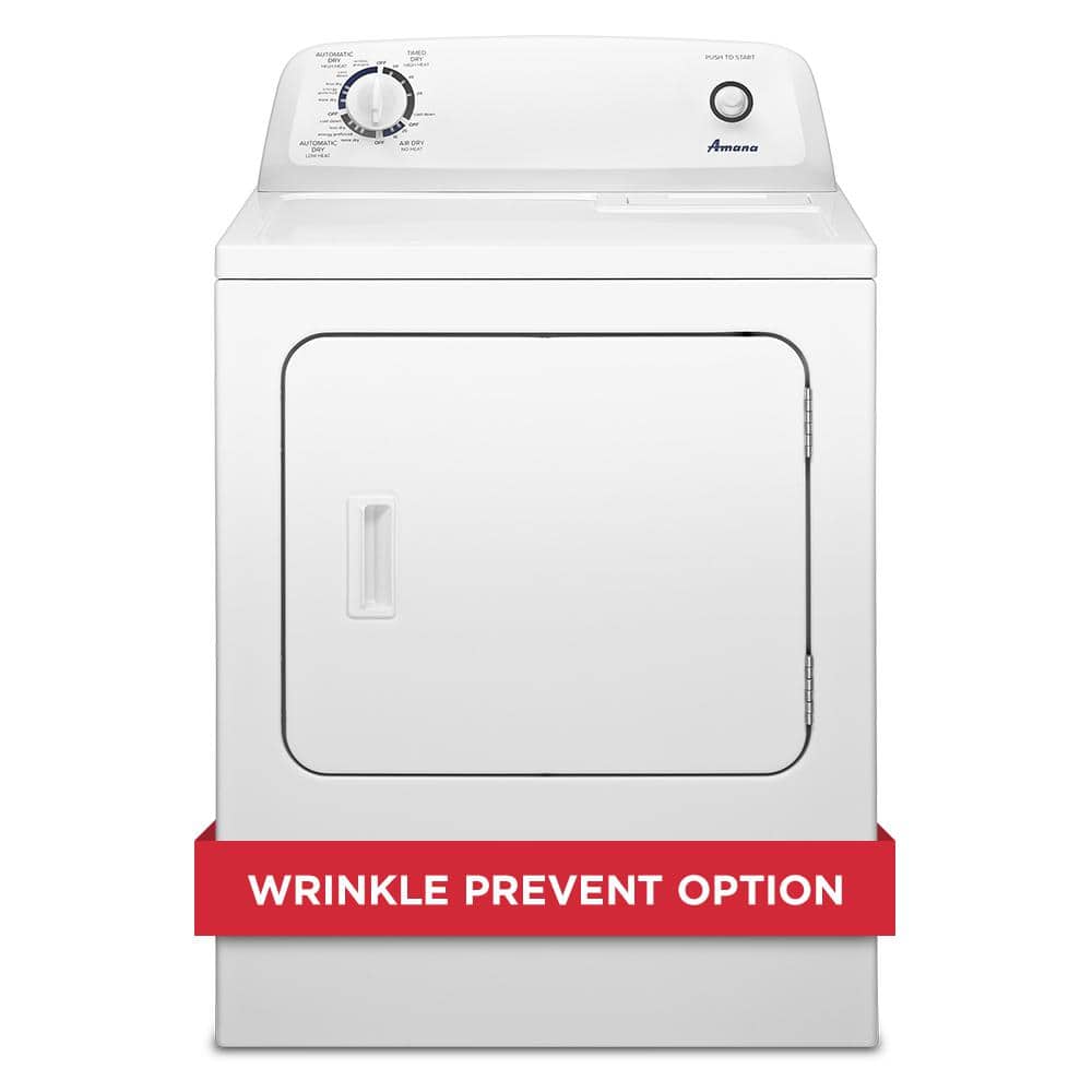 Amana 6.5 cu.ft. Vented Electric Dryer in White