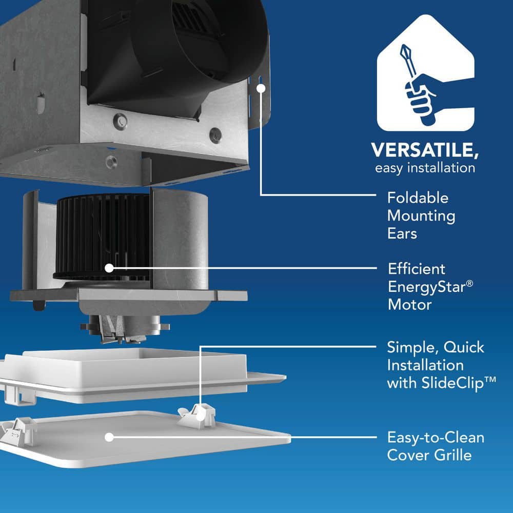 Broan-NuTone Room Side 80 CFM Exhaust Fan
