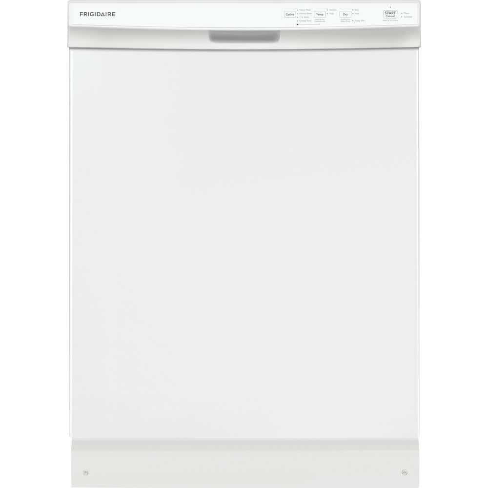 24 in Built-In Dishwasher, 4-cycles, White