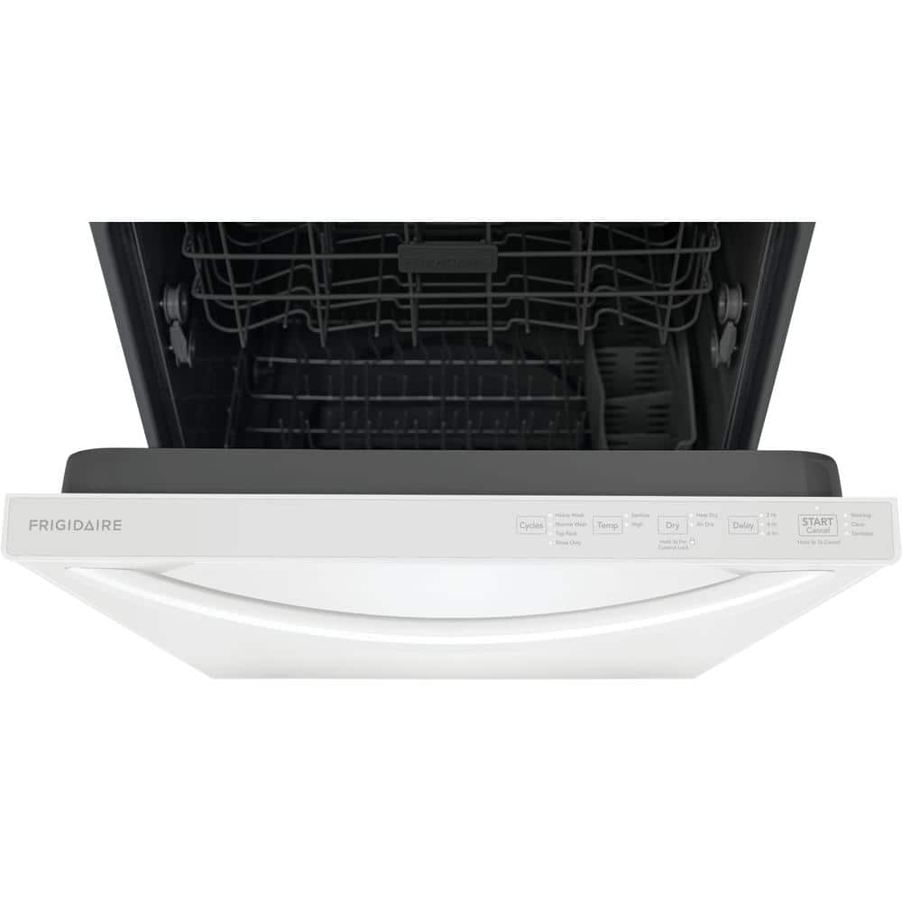 24 in Top Control Tall Tub Dishwasher, White