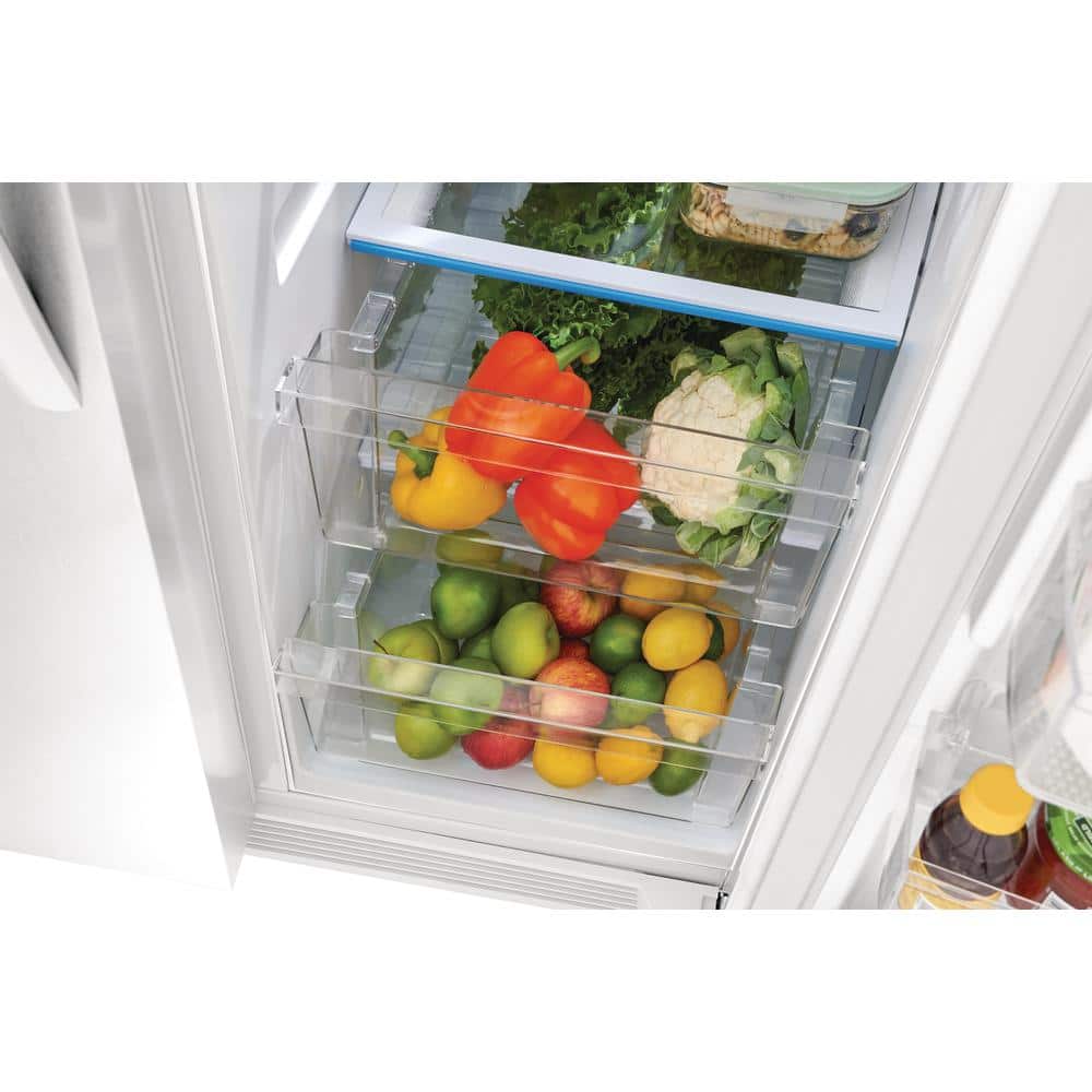 22.3 cu. ft. Side by Side Fridge, White