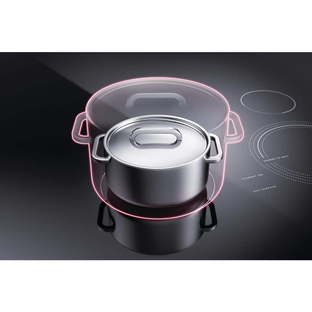 30 in. 5-Burner Slide-In Electric Range, White