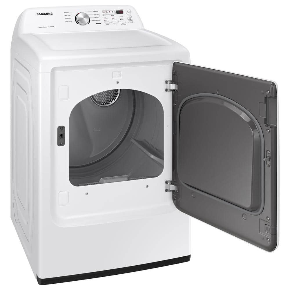 7.2 cu. ft. Electric Dryer with Sensor Dry in White