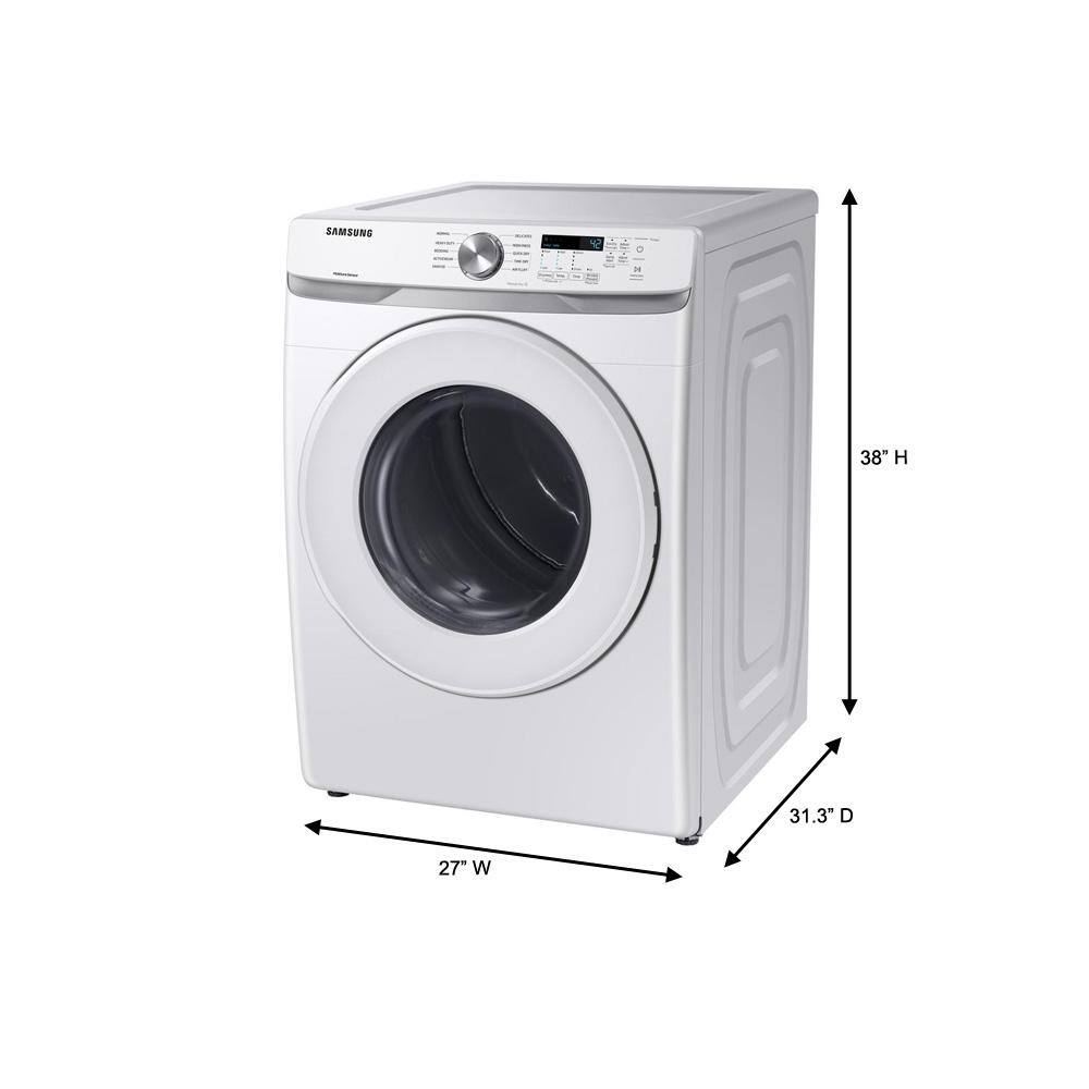 7.5 cu. ft. Stackable Vented Electric Dryer.