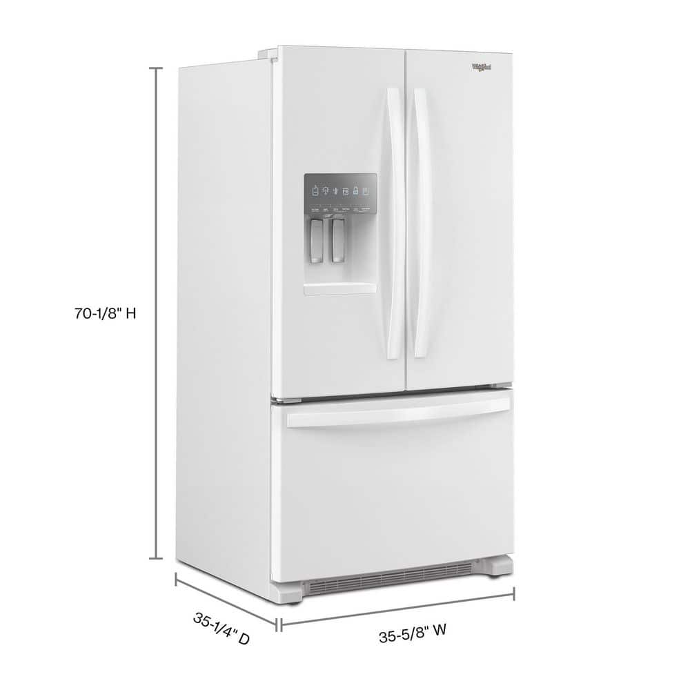 Whirlpool 36" 24.7 cu. ft. French Door Refrigerator