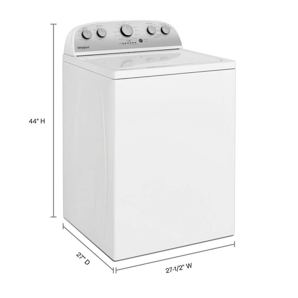 27.5 in. 3.8 cu. ft. High-Efficiency Washer