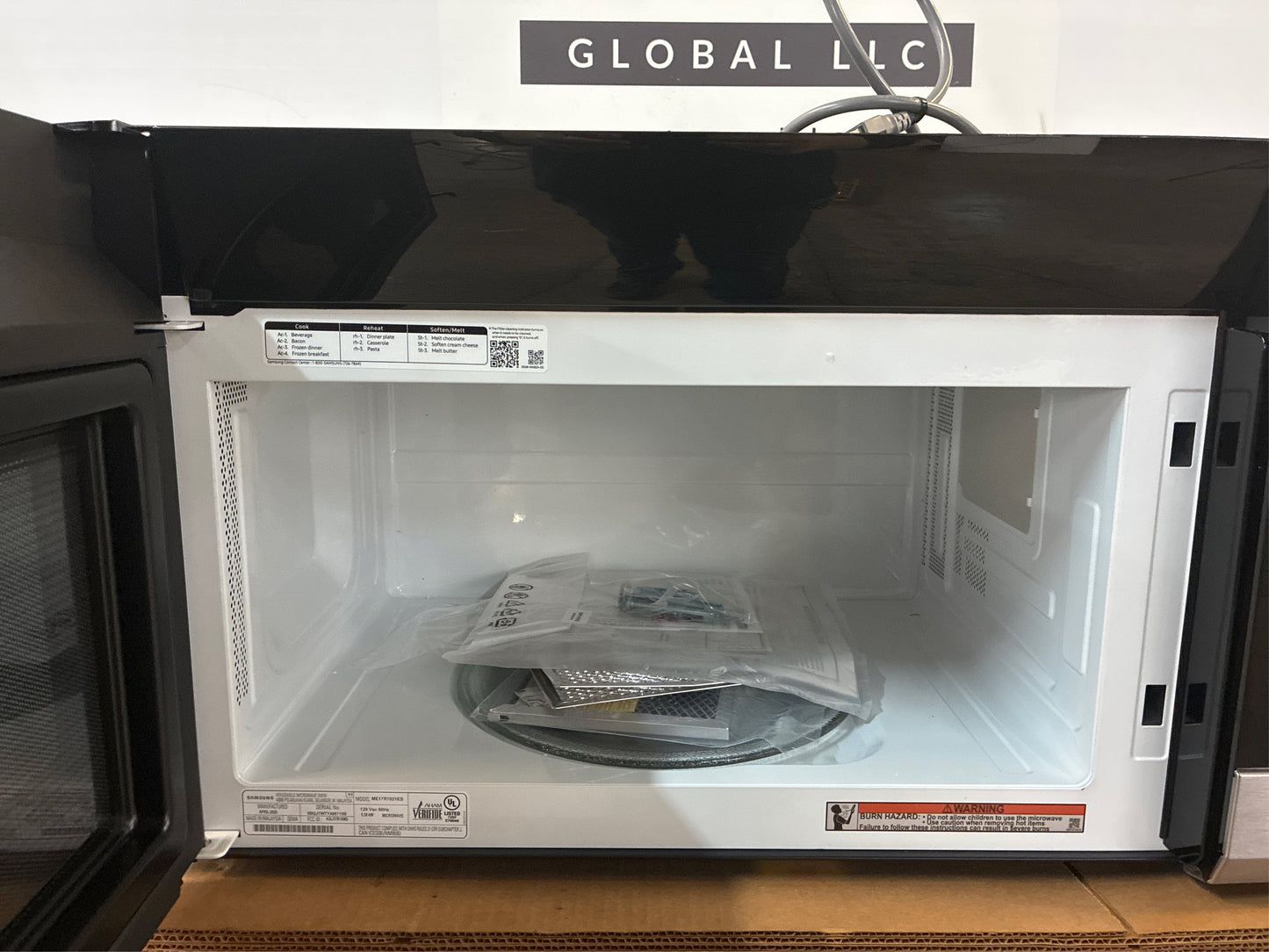 Samsung 1.7 Cu Ft Over-the-Range Microwave