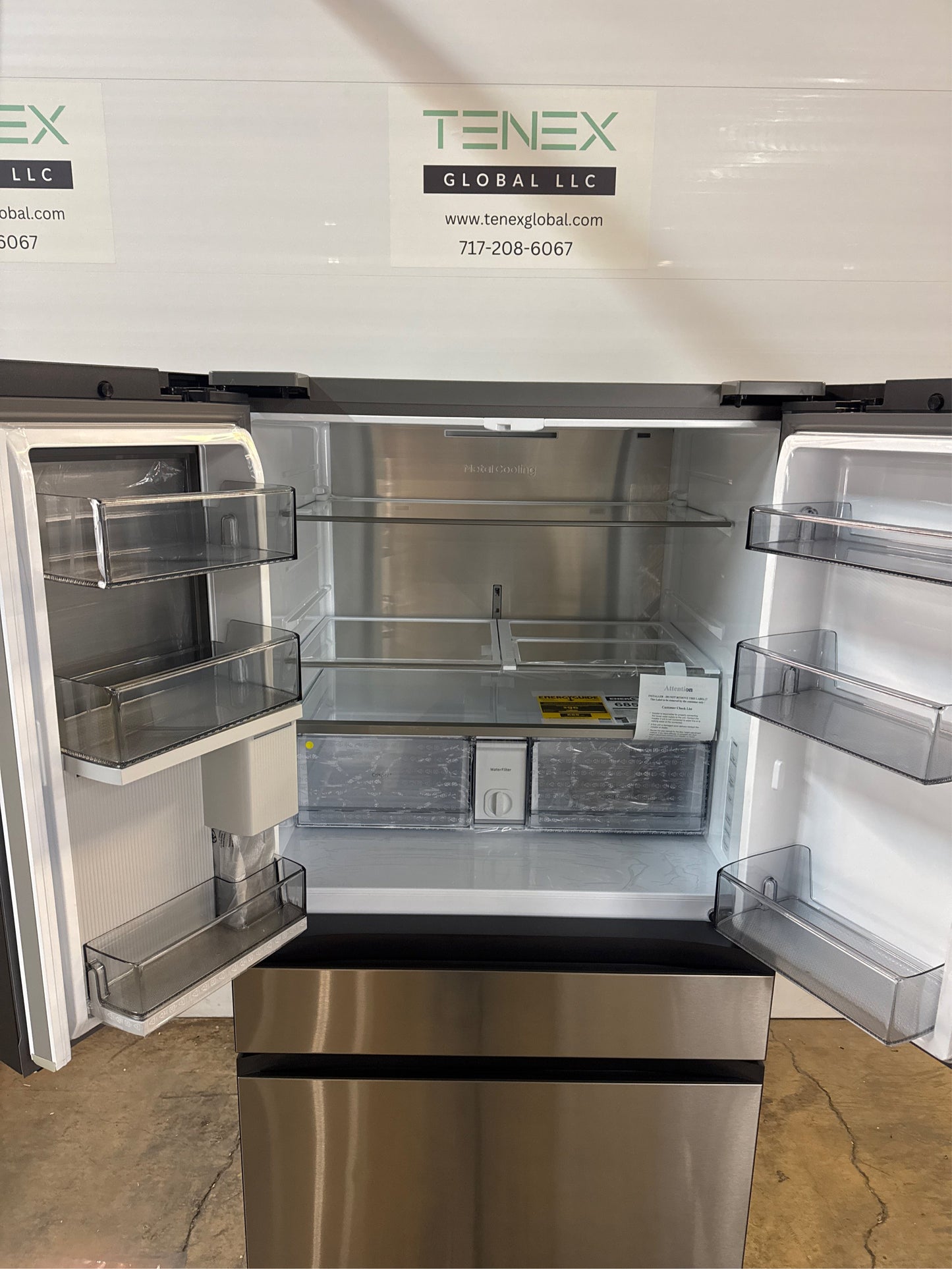 Samsung Bespoke 29 cu ft 4-Door Refrigerator Stainless