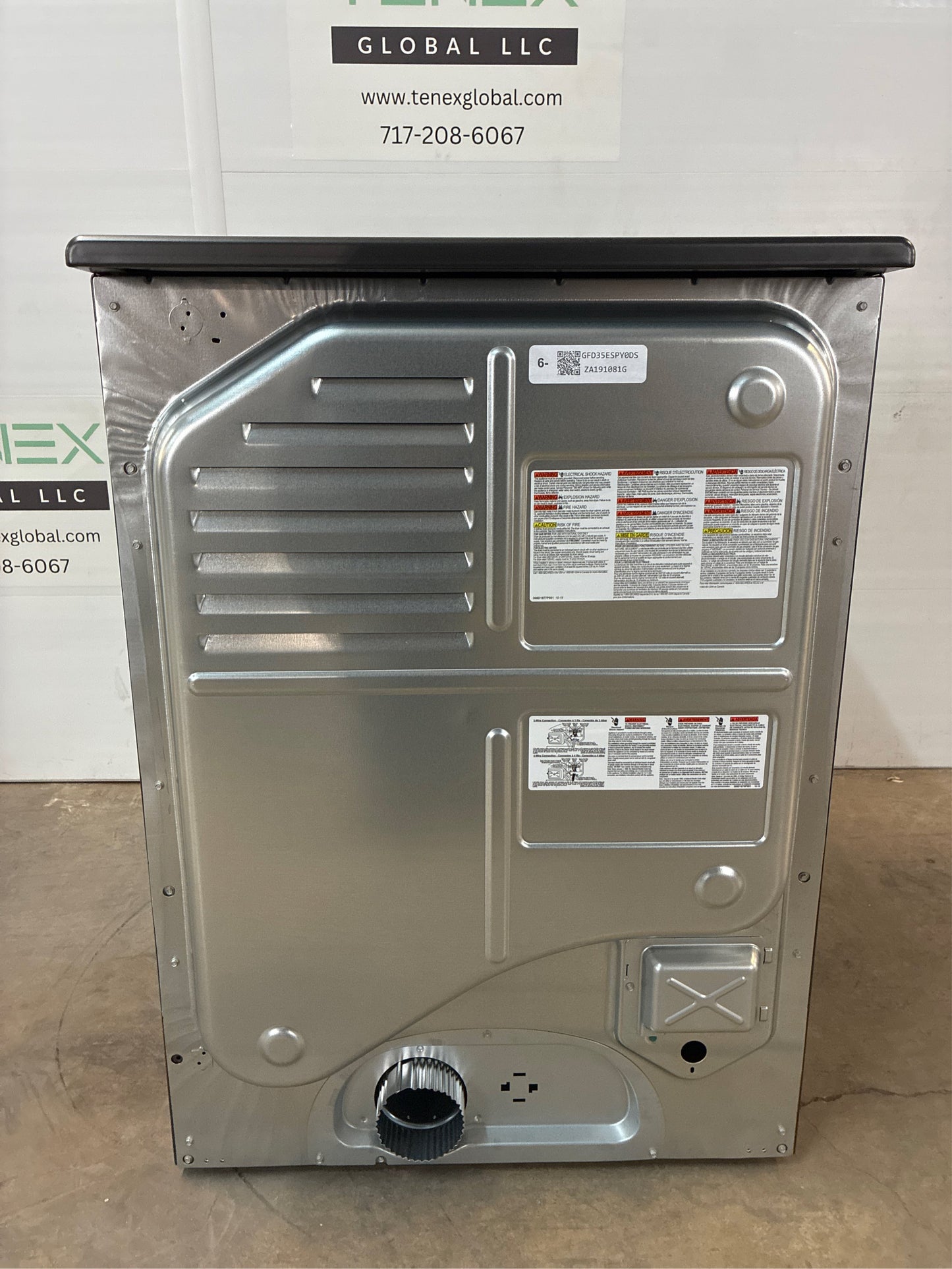 GE 7.8 cu ft Vented Smart Front Electric Dryer