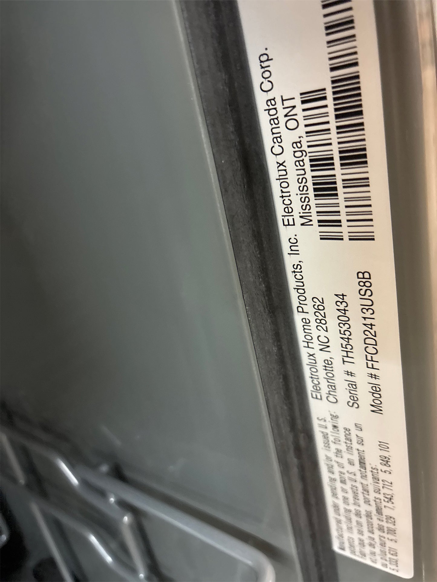 Frigidaire 24" Front-Control Built-In Dishwasher