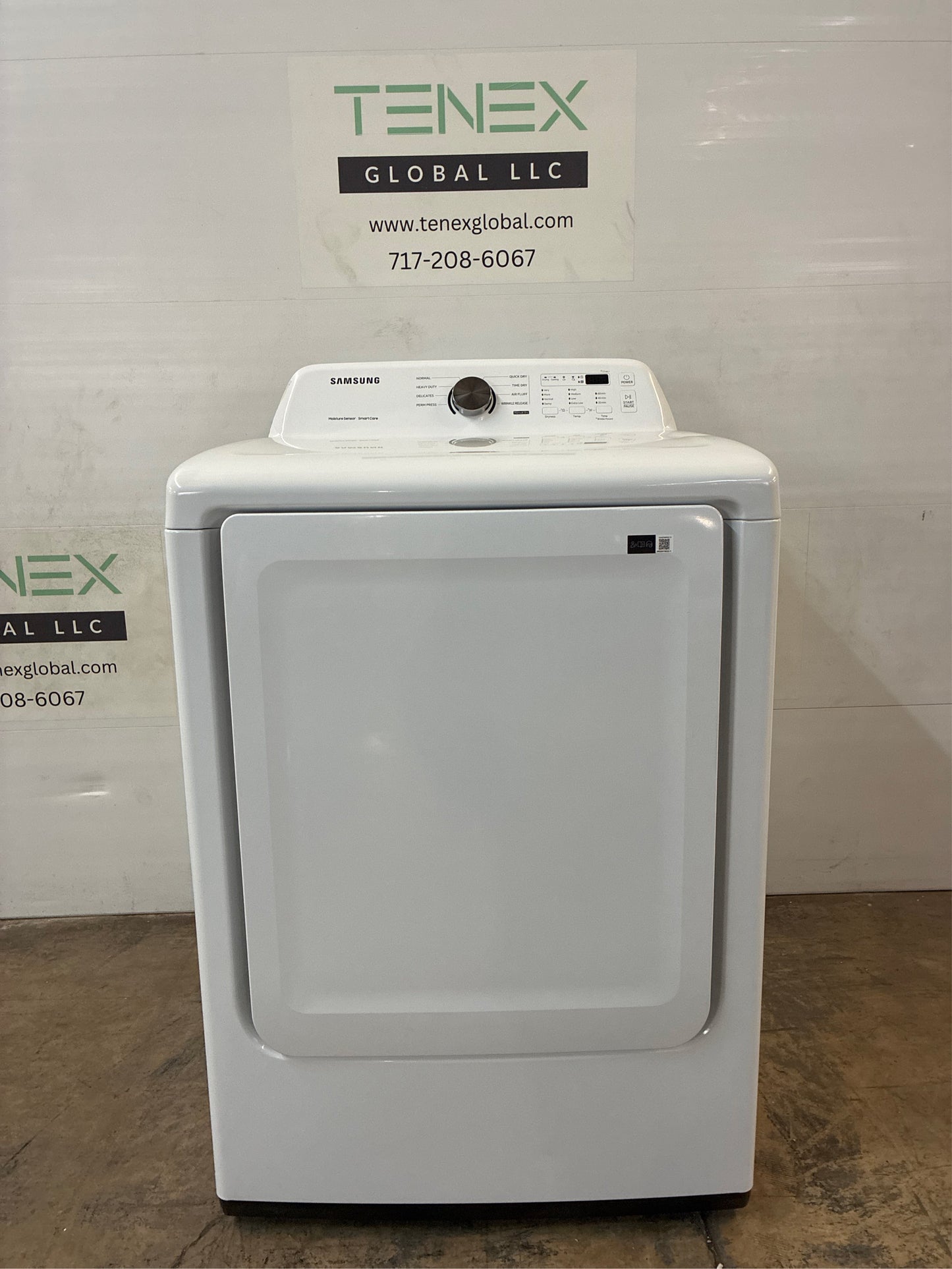 Samsung 7.2 cu.ft-Vented Electric Dryer White