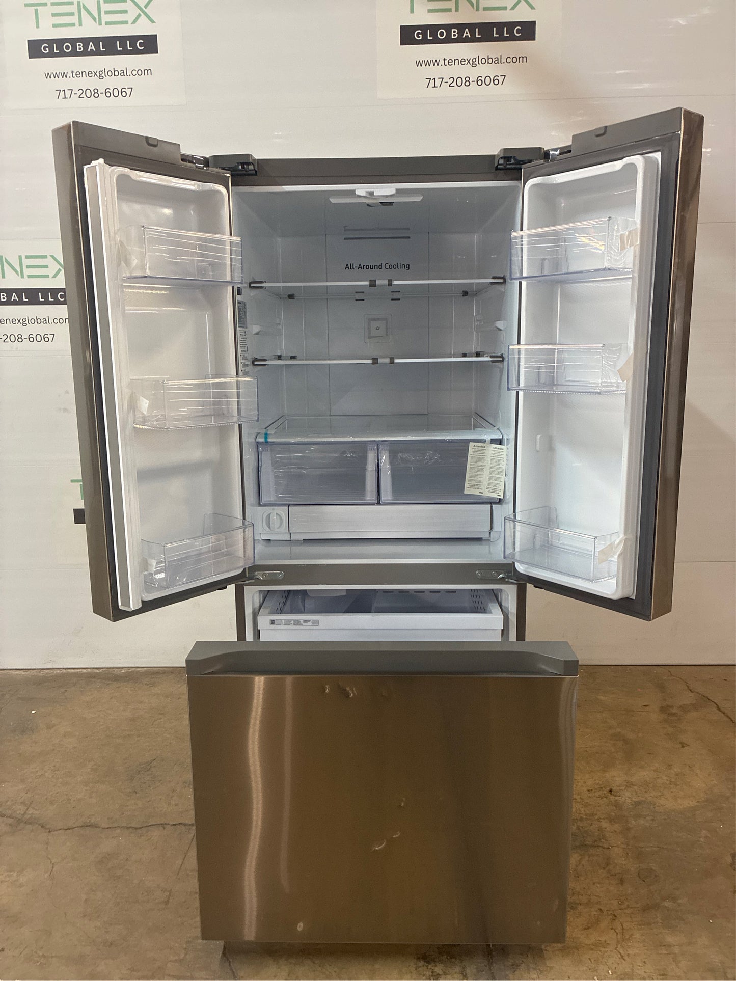 Samsung 22 cu. ft. 3-Door French Door Refrigerator, SS