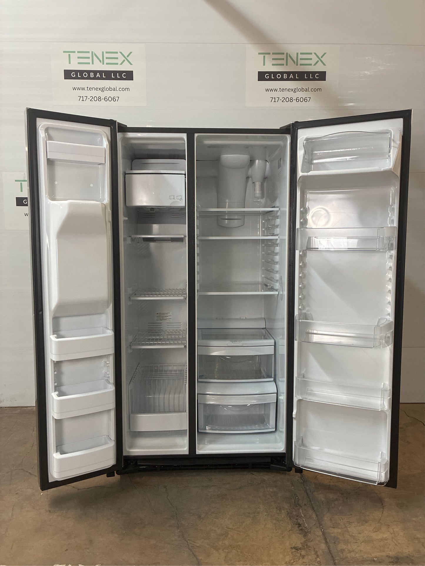GE 25.3 cu ft Side-by-Side Refrigerator