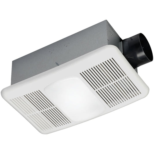 Utilitech Heater 80-CFM White Bathroom Fan