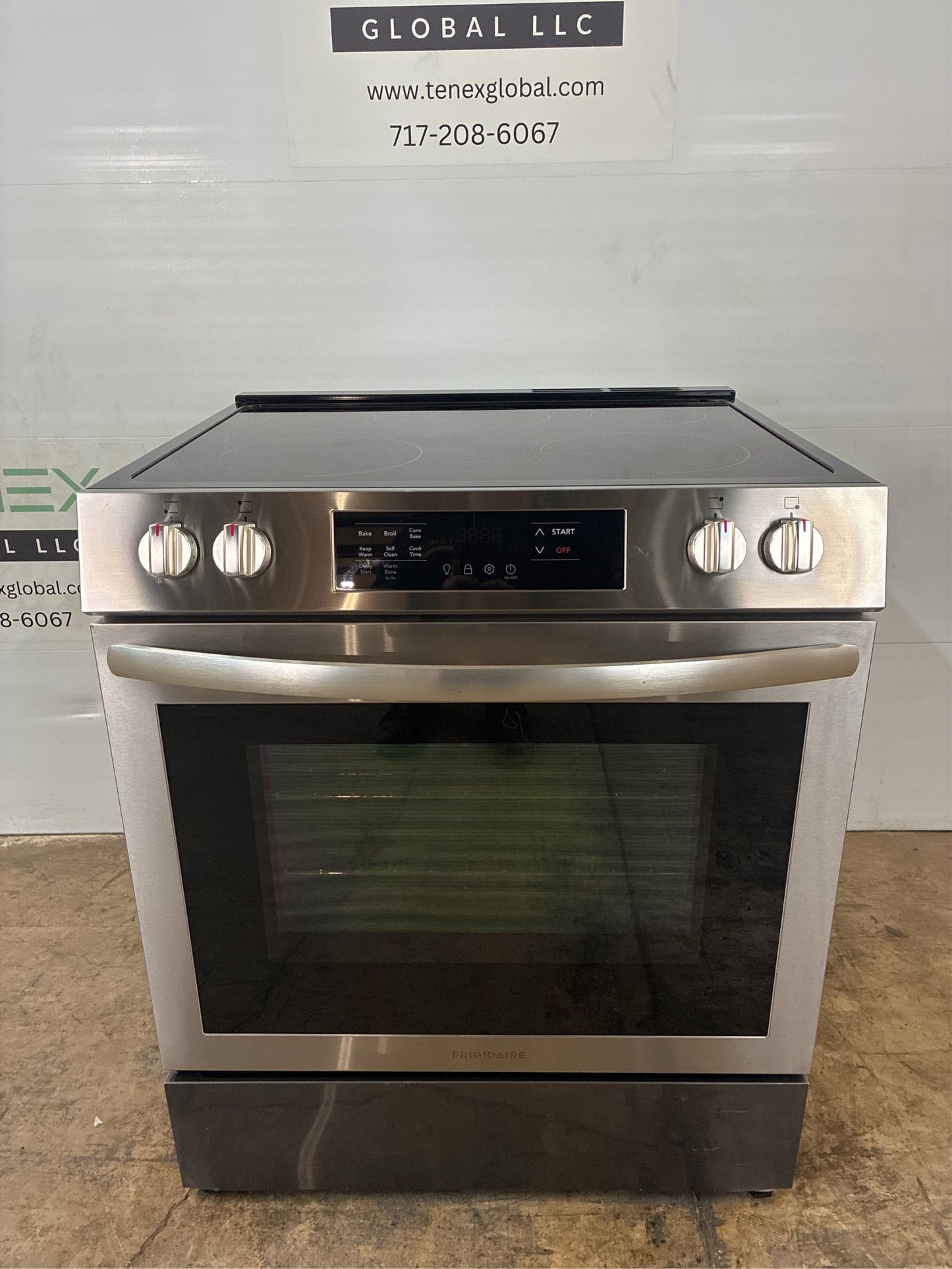 Frigidaire 30-in Glass Top 5 Burners Electric Range