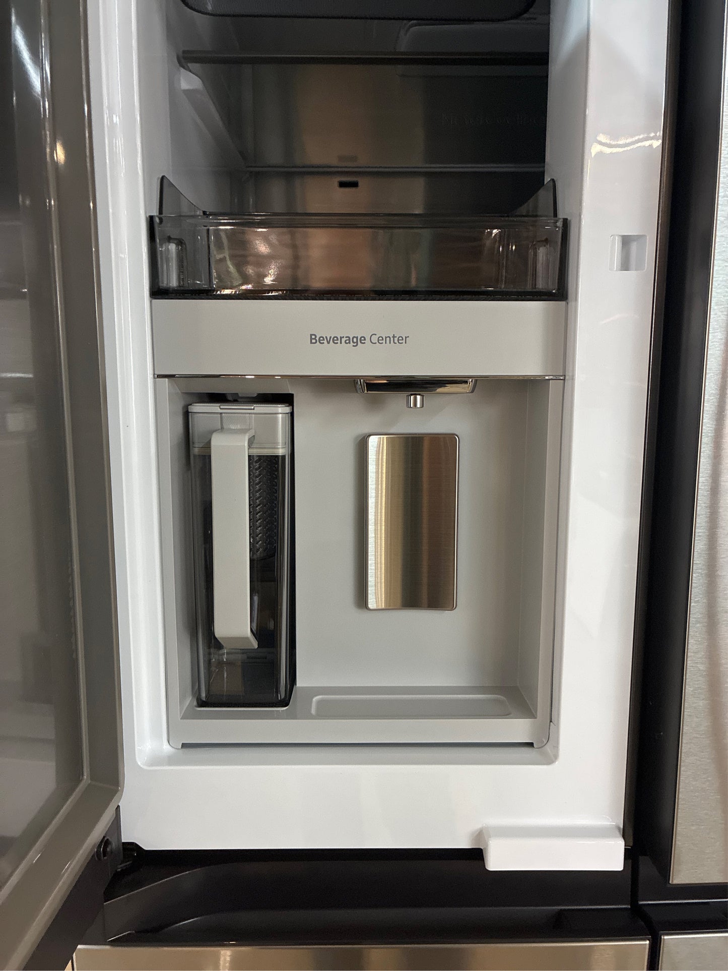 Samsung Bespoke 4-Door Flex Refrigerator with Beverage Center