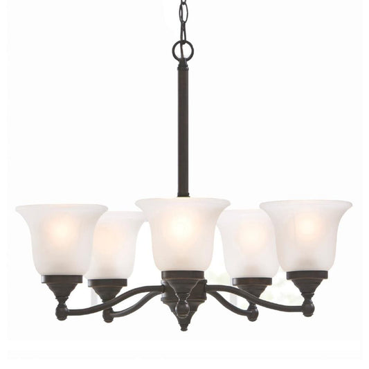 Project Source Roseall 5-Light Chandelier