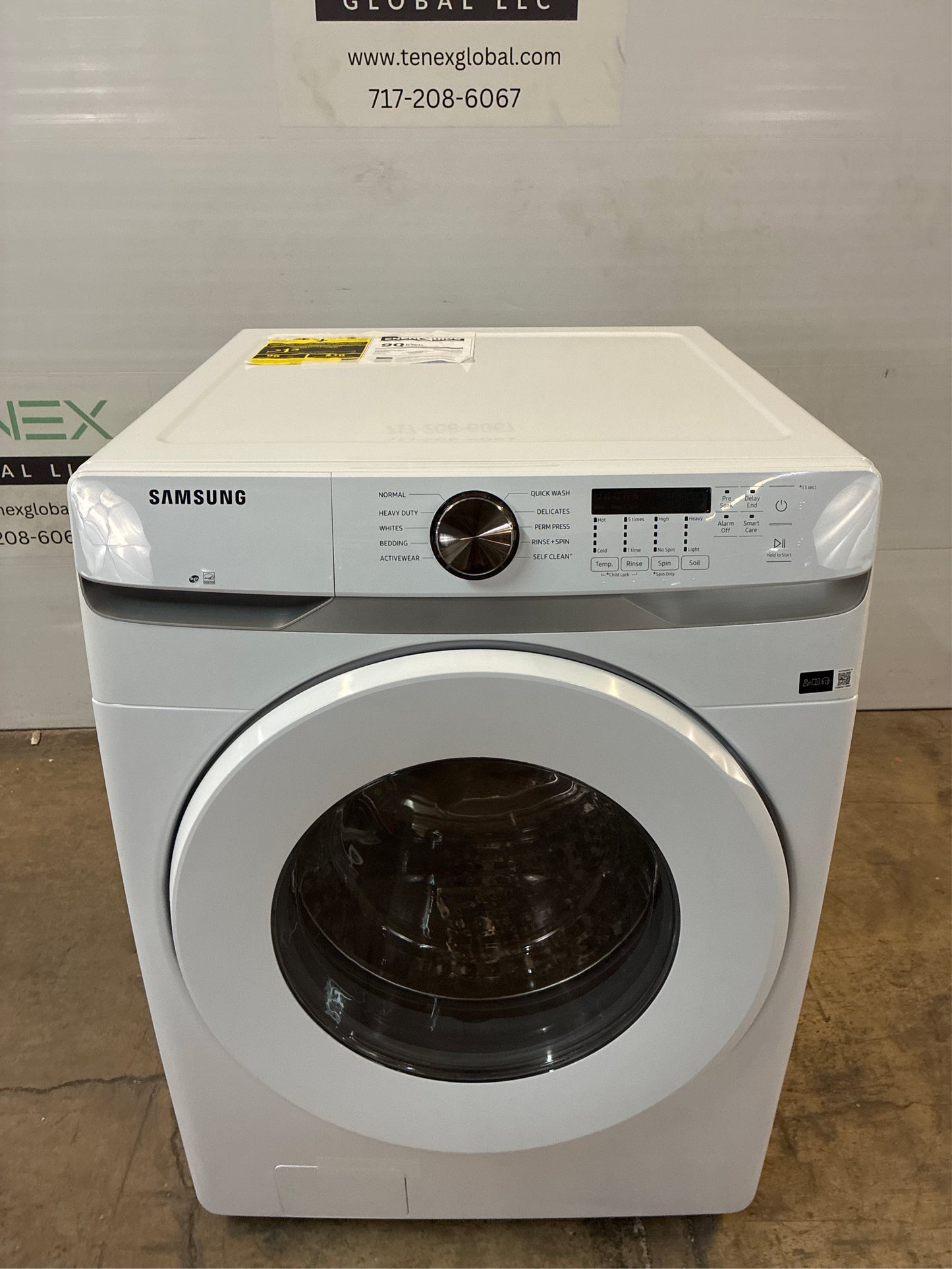 Samsung 4.5 cu. ft Front Load Washer White