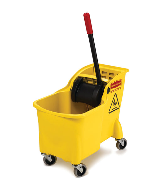 Rubbermaid 31Qt Mop Wringer Bucket w/ Wheels