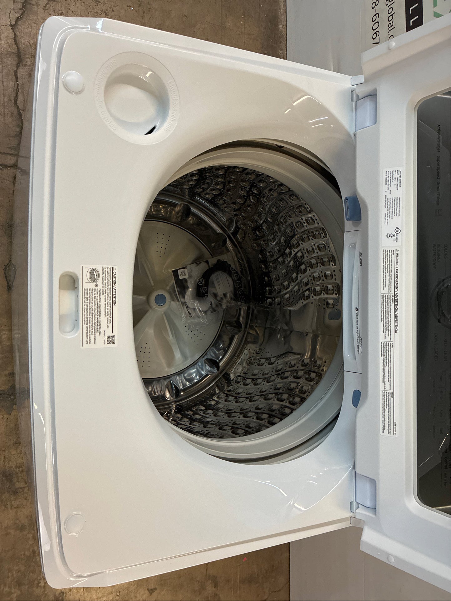 Samsung 5.2 cu ft - Top Load Washer White