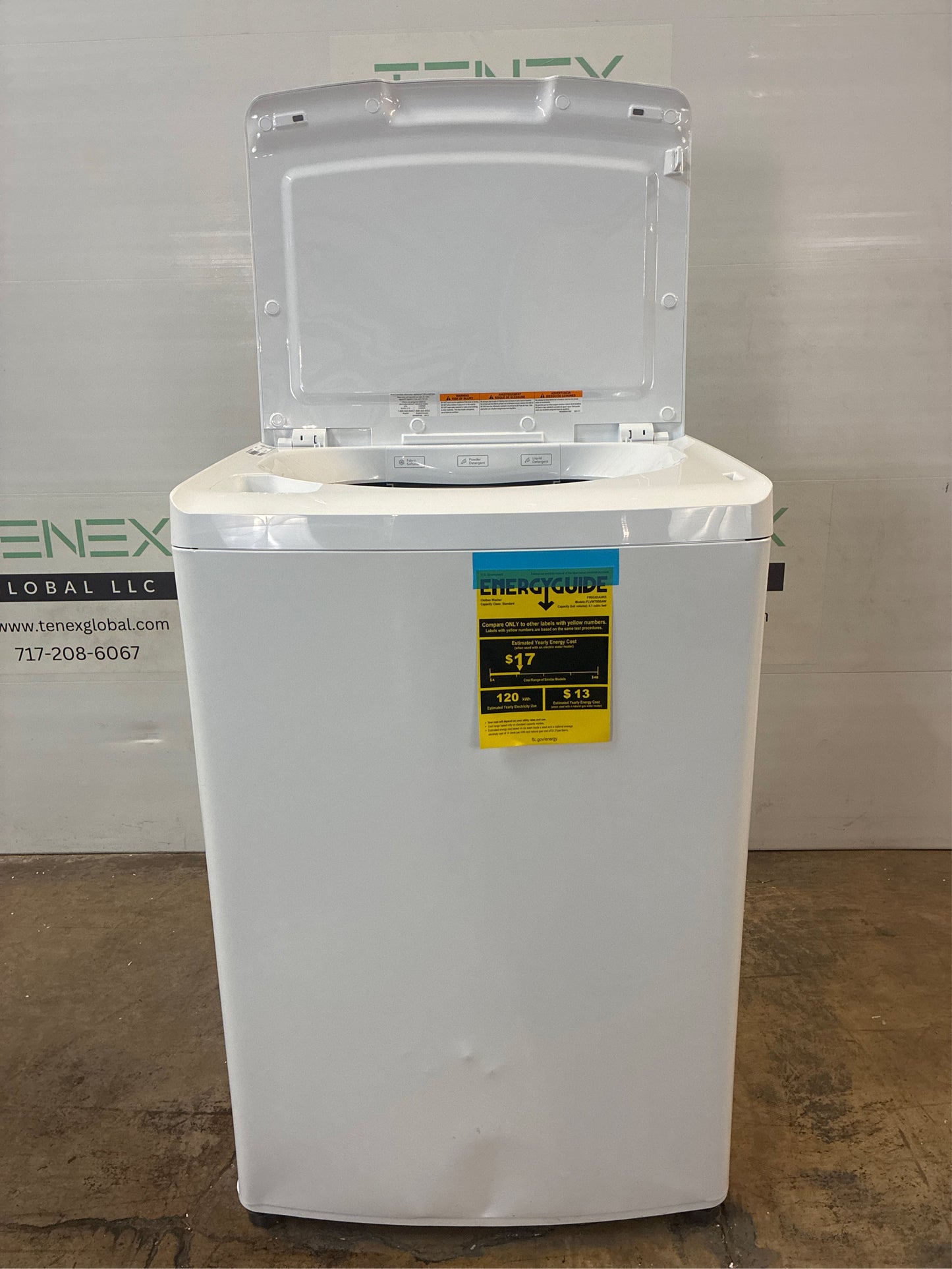 Frigidaire 4.1 Cu. Ft. Top Load Washer in White