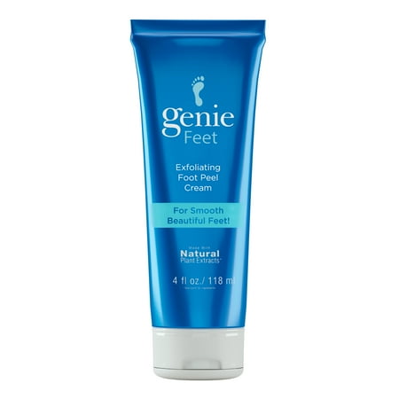 Genie Feet Exfoliating Foot Peel Cream 4 oz