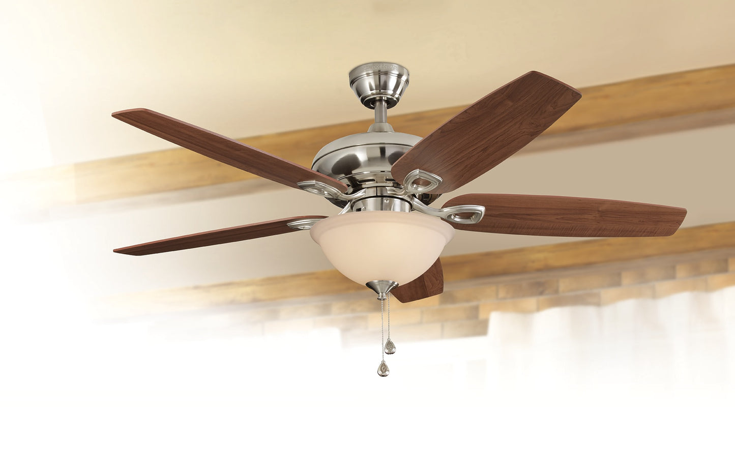 Harbor Breeze 52-in Brushed Nickel Ceiling Fan